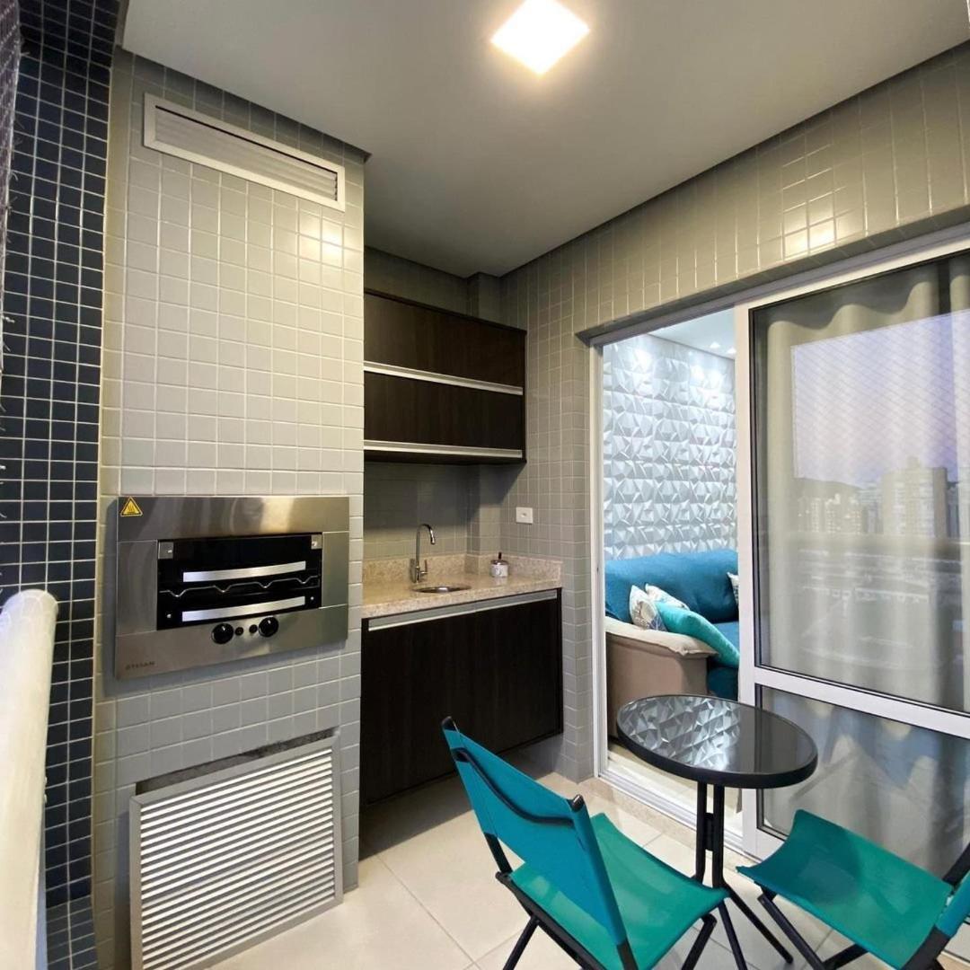 Apartamento No Boqueirao, Perto Praia Com Piscina Praia Grande  Luaran gambar